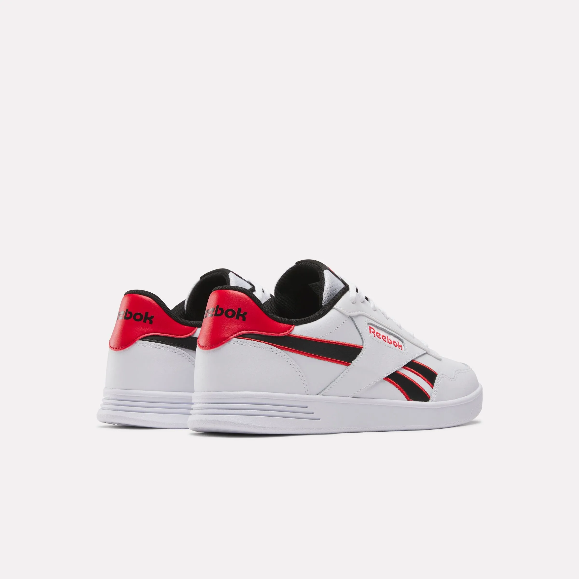 Reebok Court Advance Shoes White/Black/Vector Red