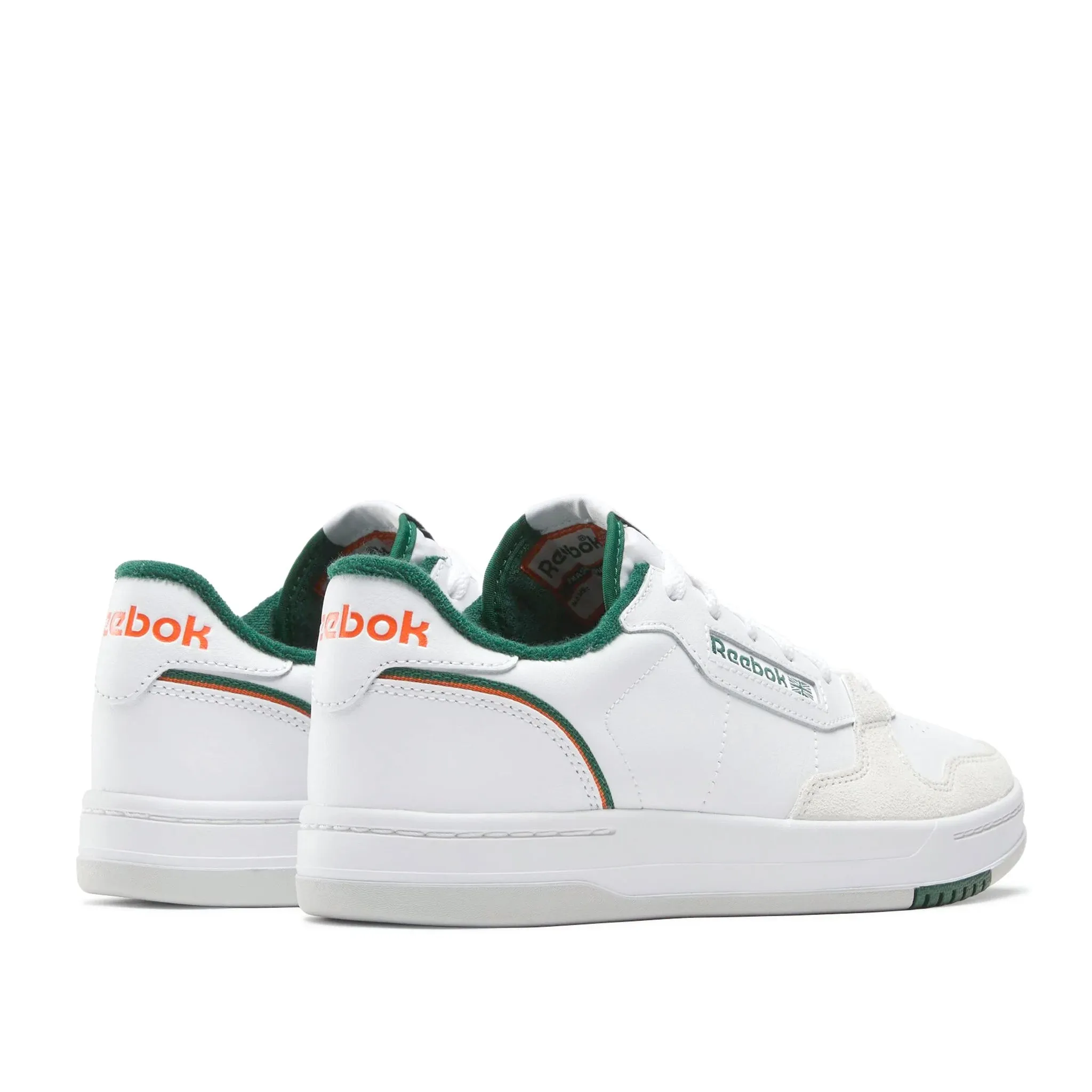 Reebok Phase Court White/Dark Green