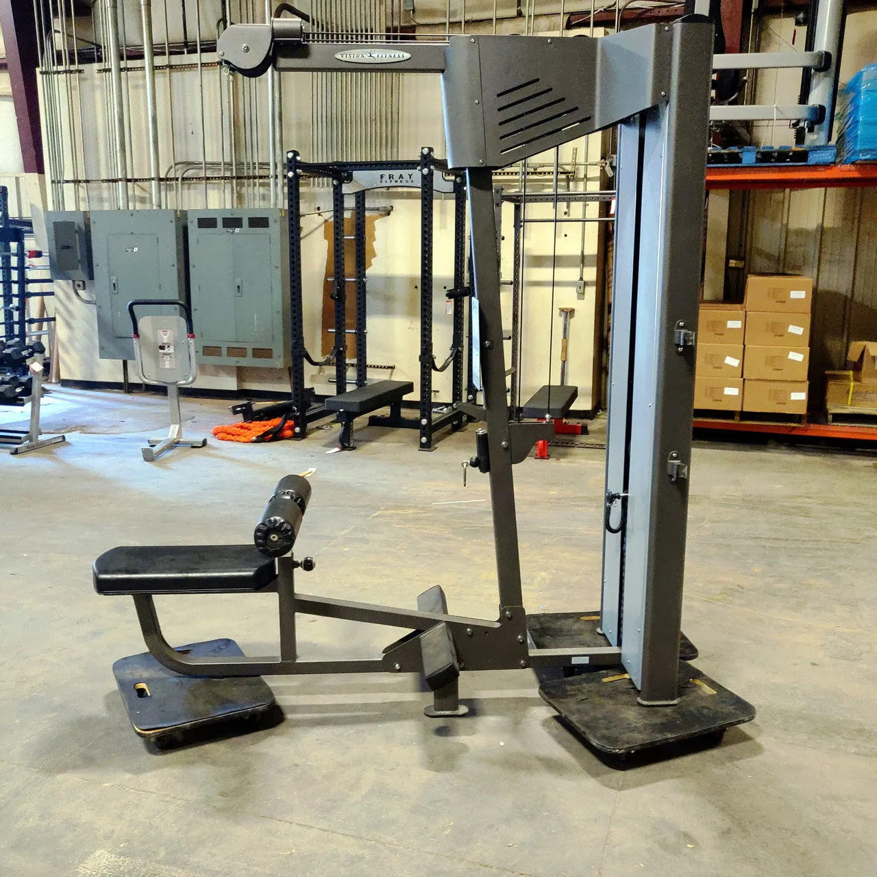 Refurbished Vision Fitness Multi-Lat Pulldown Low Row Combo