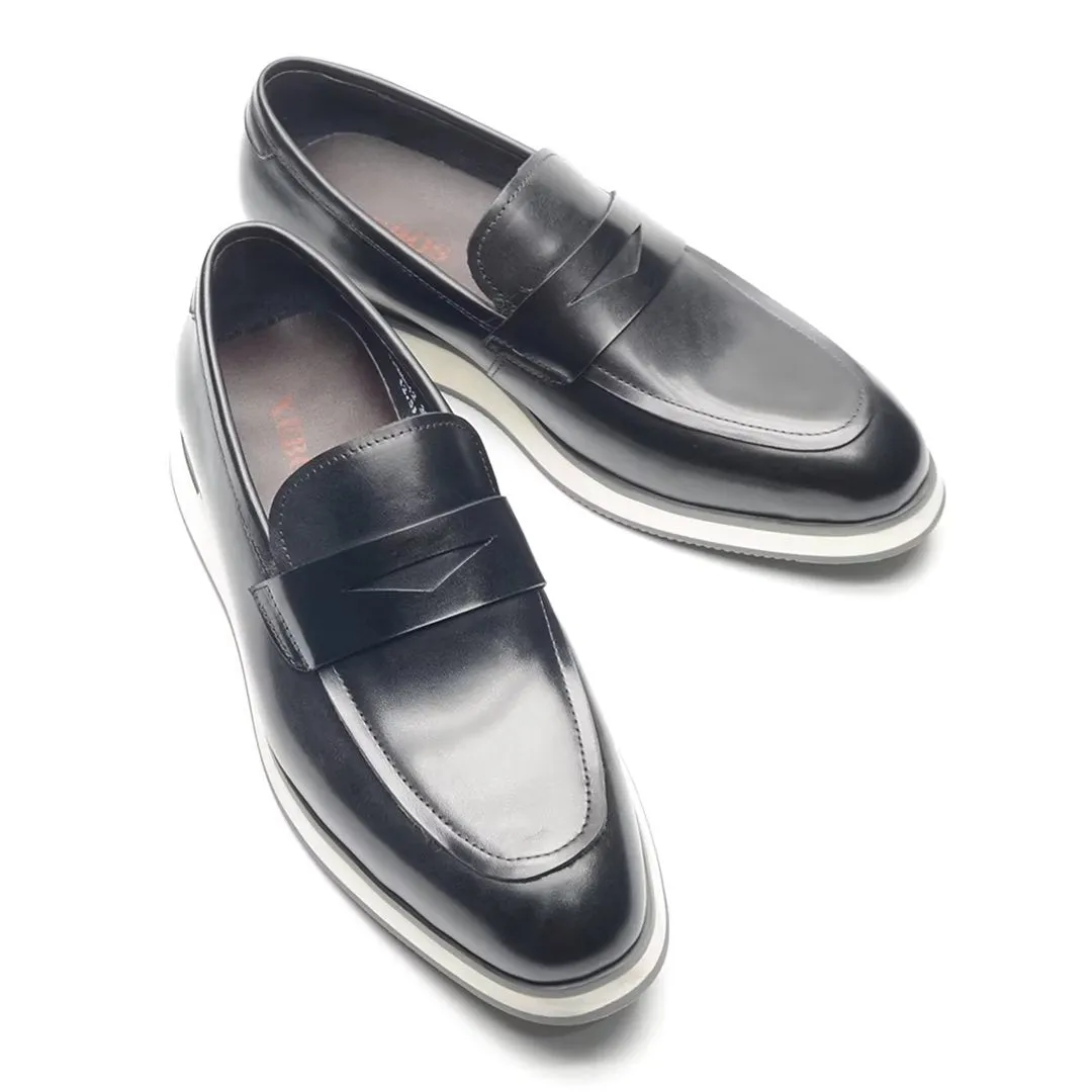 Sleek Minimalist Leather Dress Shoes