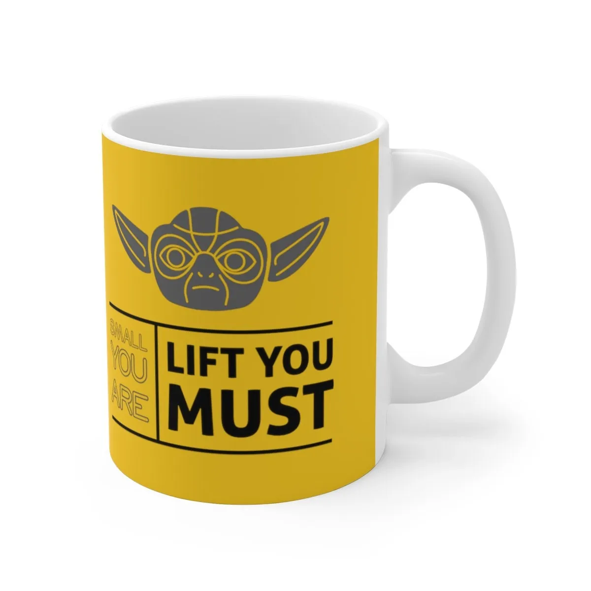 small you are lift you must    - funny gym mug ,gym lover,gym rat,gift for bodybuilder -fitness mug -,fitness quote