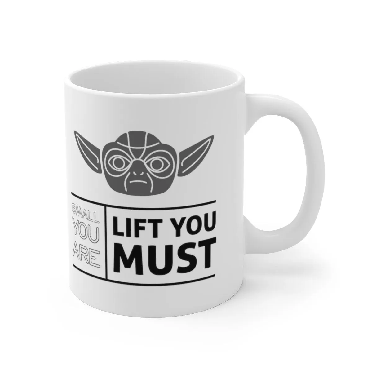 small you are lift you must    - funny gym mug ,gym lover,gym rat,gift for bodybuilder -fitness mug -,fitness quote