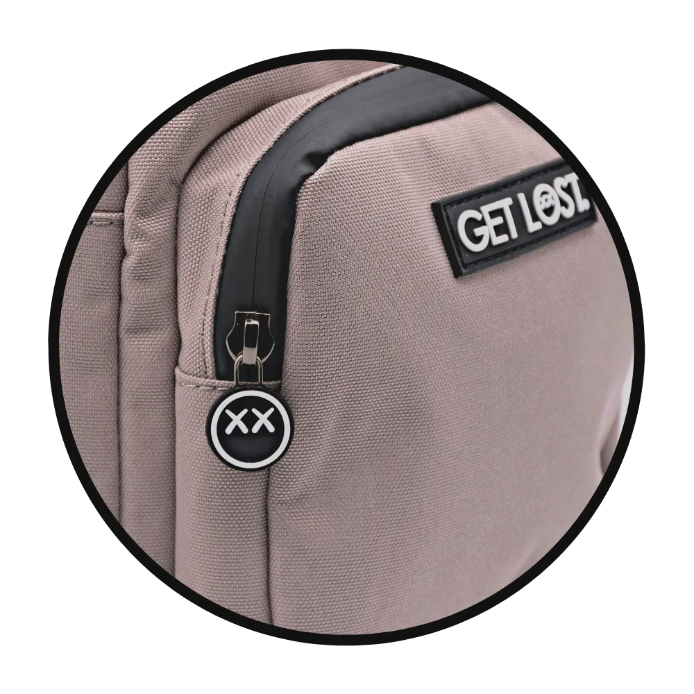 Smell-Proof Premium Shoulder Bag by GET LOST - Gray