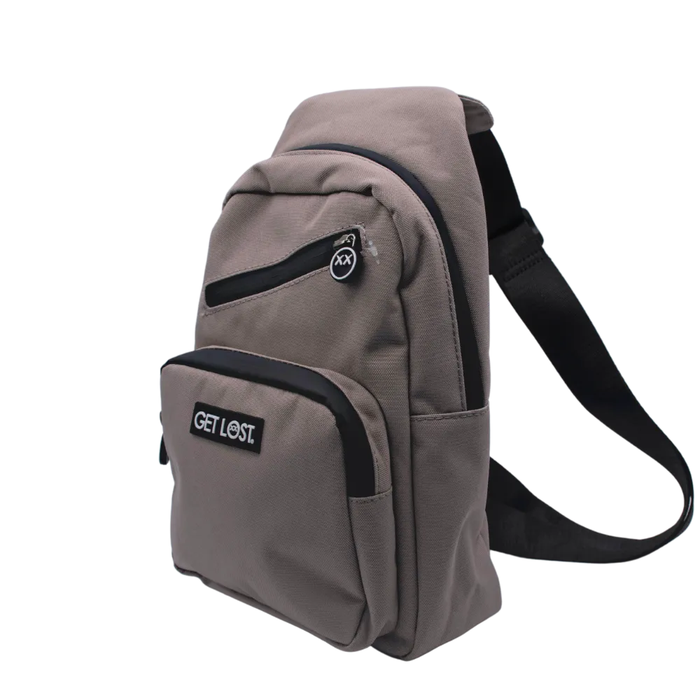 Smell-Proof Premium Shoulder Bag by GET LOST - Gray