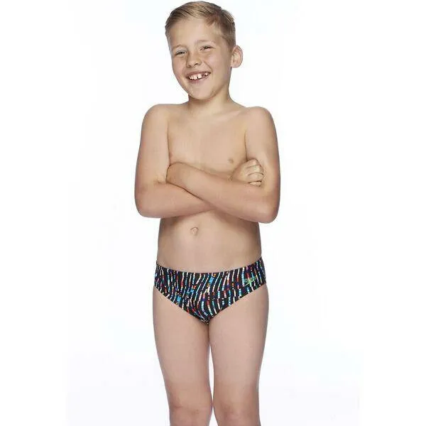 Speedo Boys Boys Neon Nights 5cm Brief