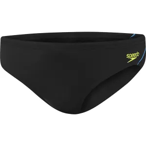 Speedo Boys End  Logo Swim Brief - Black