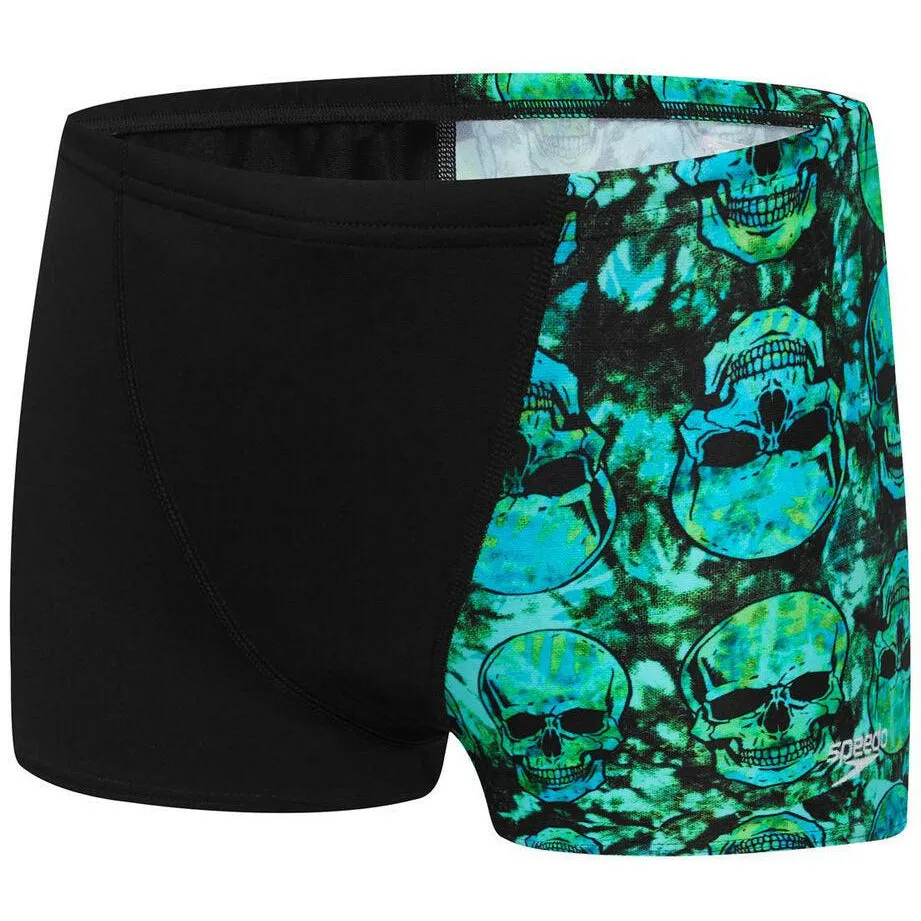 Speedo Boys Voodoo Print Aqua Short