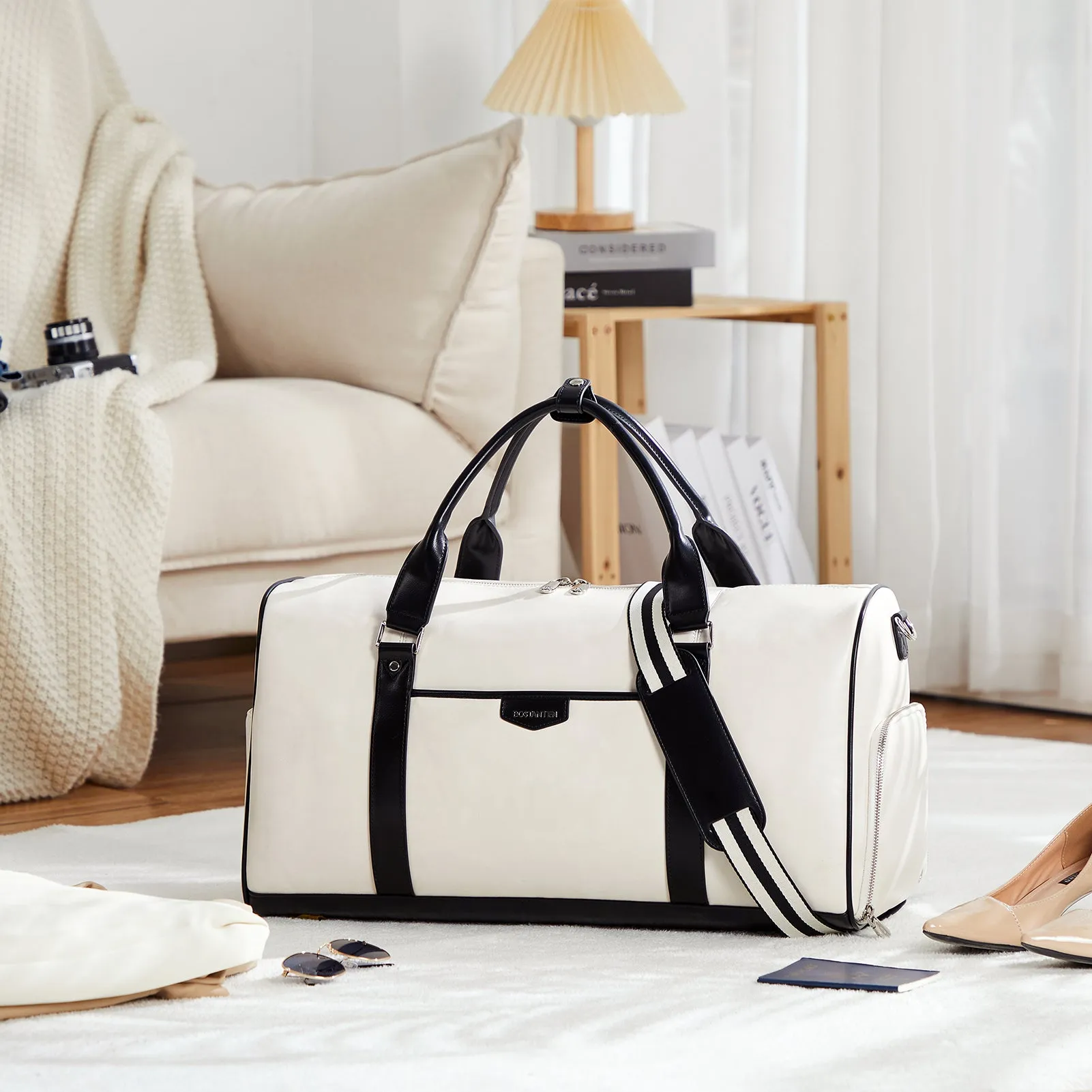 Stylish and Durable Leather Weekender Bags for Women