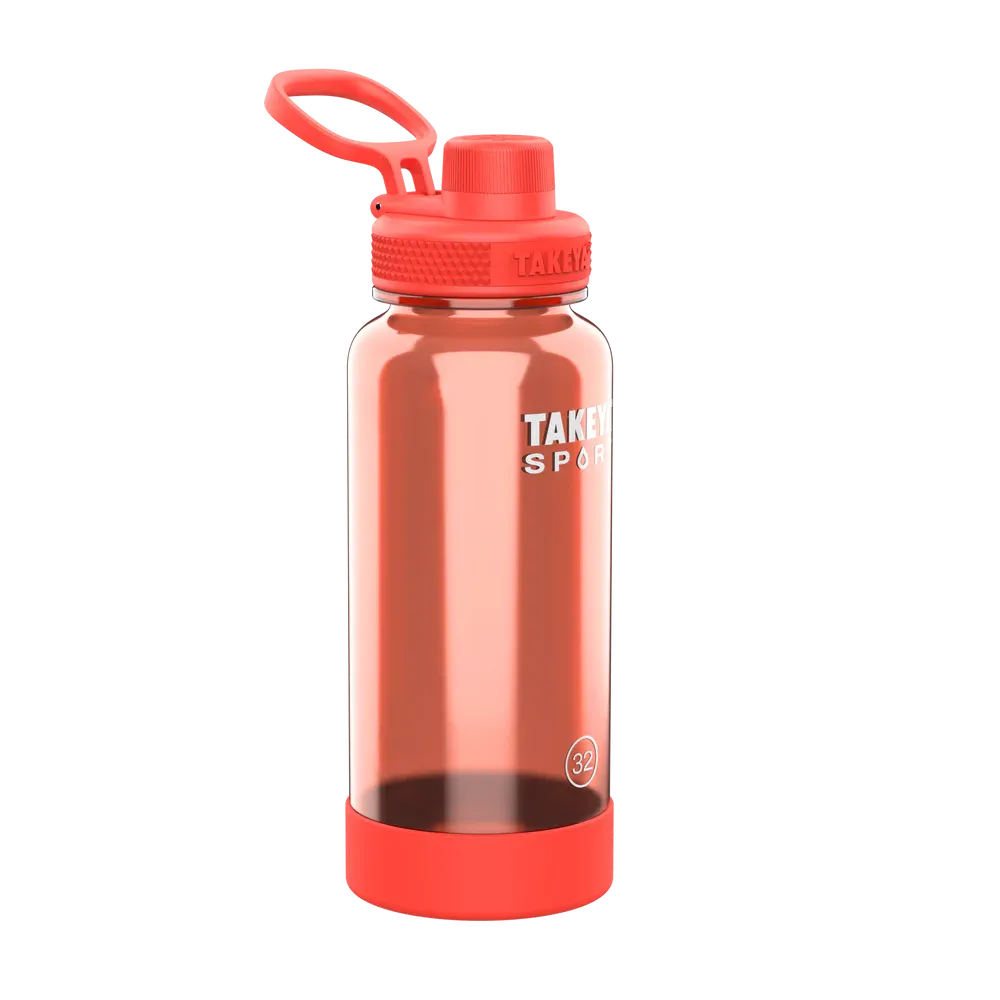 Takeya 32oz Tritan Sport Water Bottle With Spout Lid