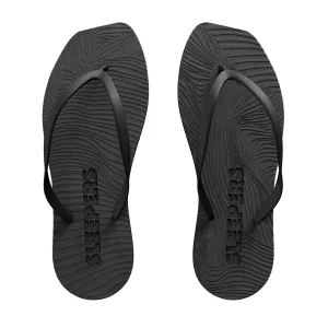 Tapered Black Flip Flop