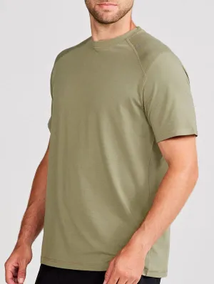 tasc Performance Men's Carrollton Fitness T-Shirt in Cactus