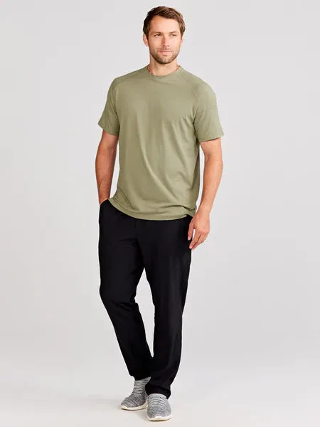 tasc Performance Men's Carrollton Fitness T-Shirt in Cactus