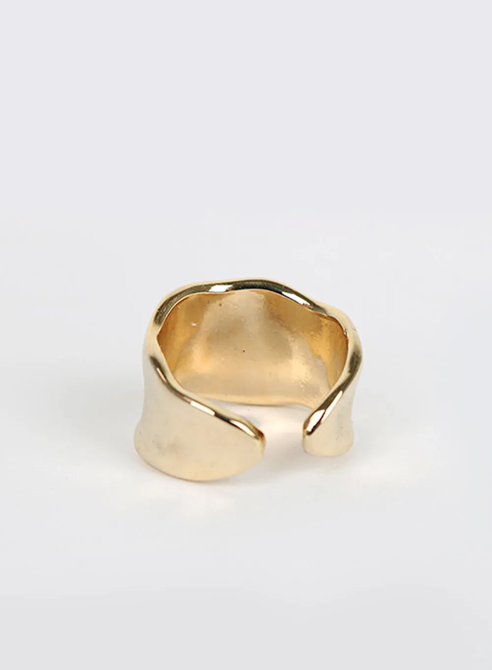 Textured Gold Ring