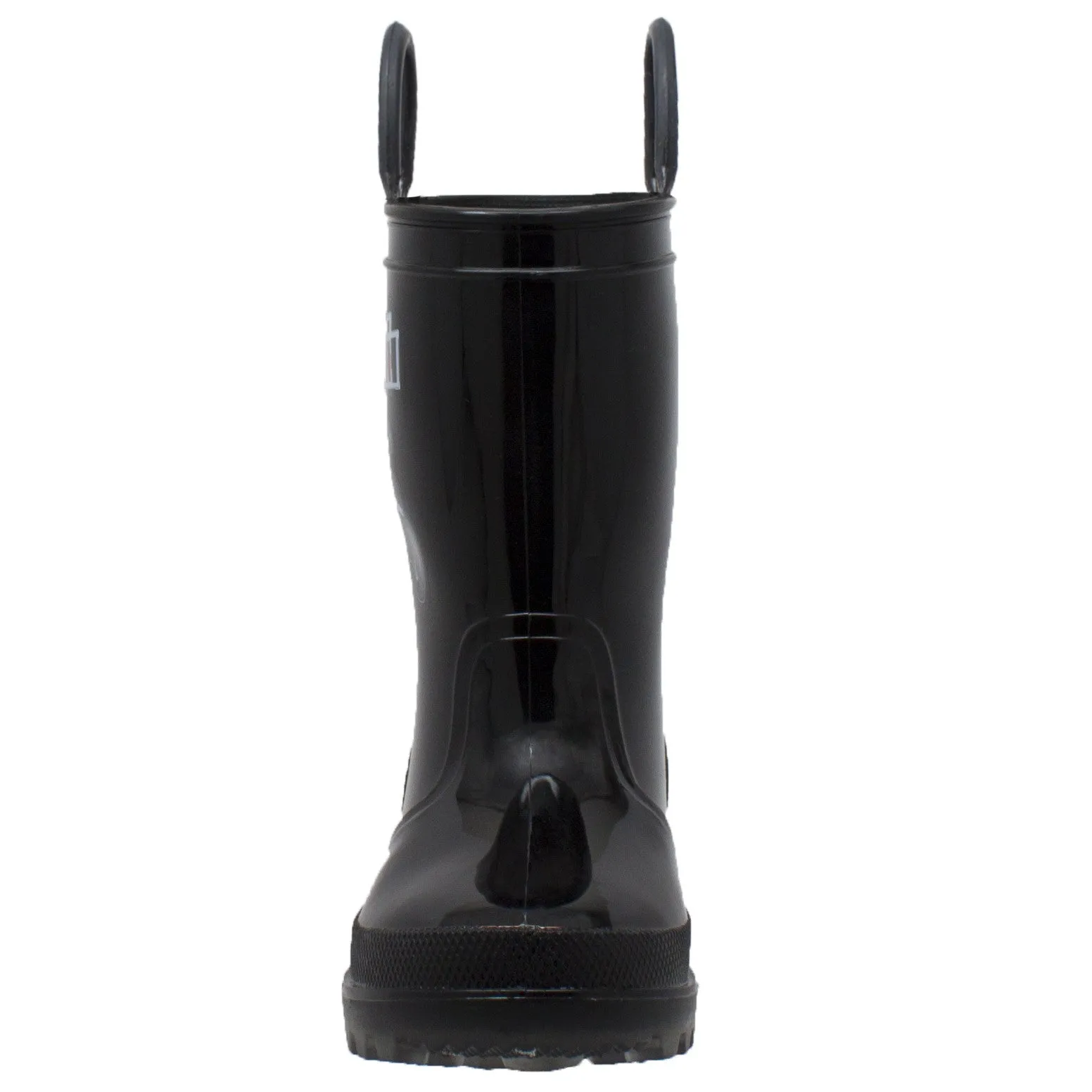 Toddler's PVC Boot with Light-Up Outsole Black - CI-5008