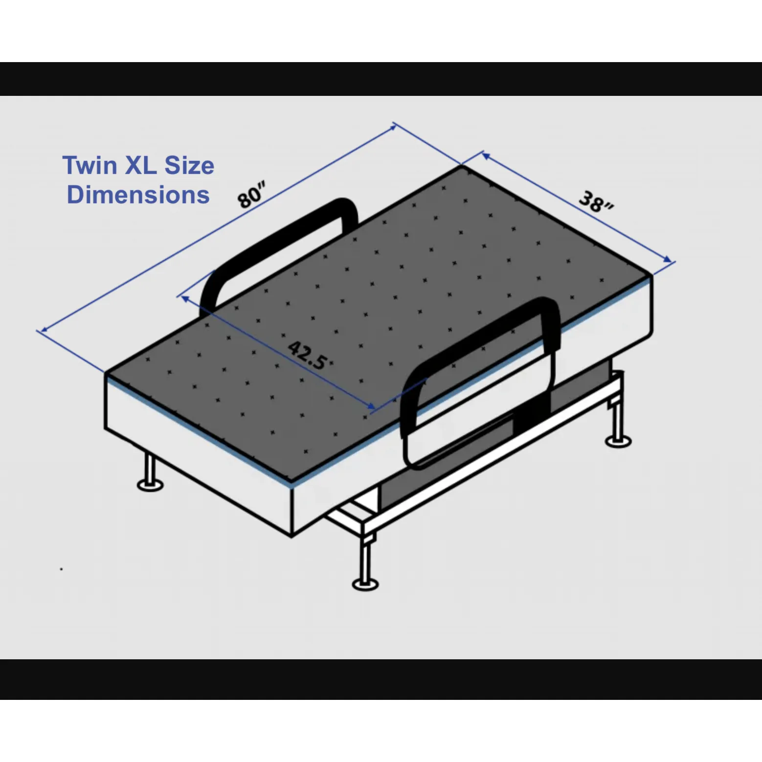 UPbed Standard Sleep To Stand Adjustable Bed by Journey Health