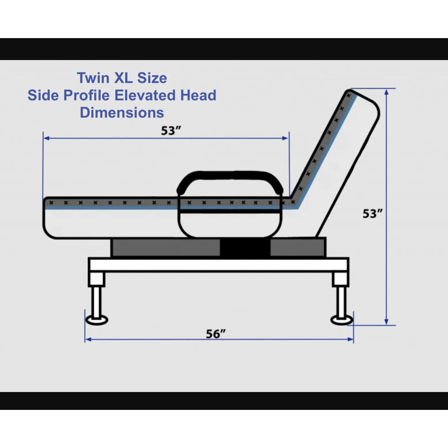 UPbed Standard Sleep To Stand Adjustable Bed by Journey Health