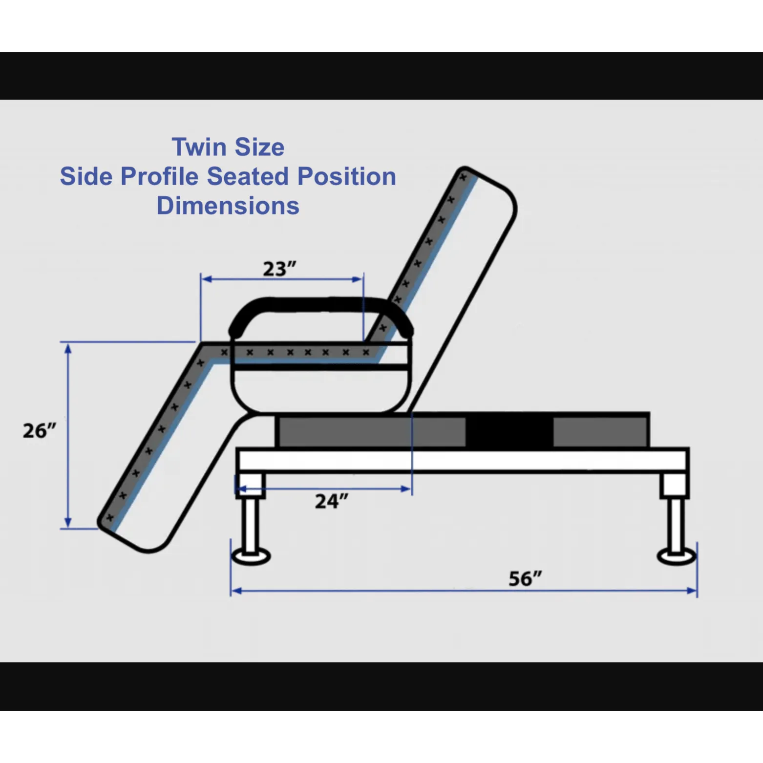 UPbed Standard Sleep To Stand Adjustable Bed by Journey Health