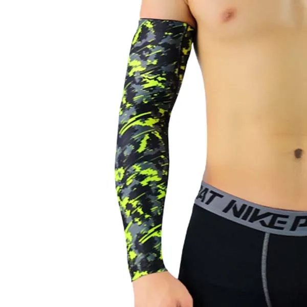 UV Protection Running Arm Sleeves Fitness Armguards Sports Cycling