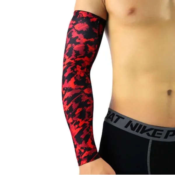 UV Protection Running Arm Sleeves Fitness Armguards Sports Cycling