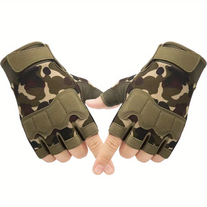 Versatile Unisex HalfFinger Gloves for Sports and Outdoor Activities