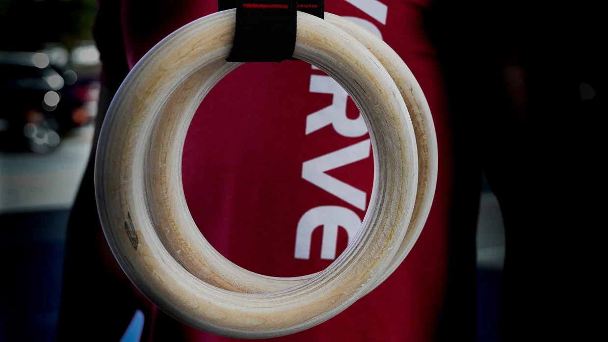 VERVE Wooden Gym Rings