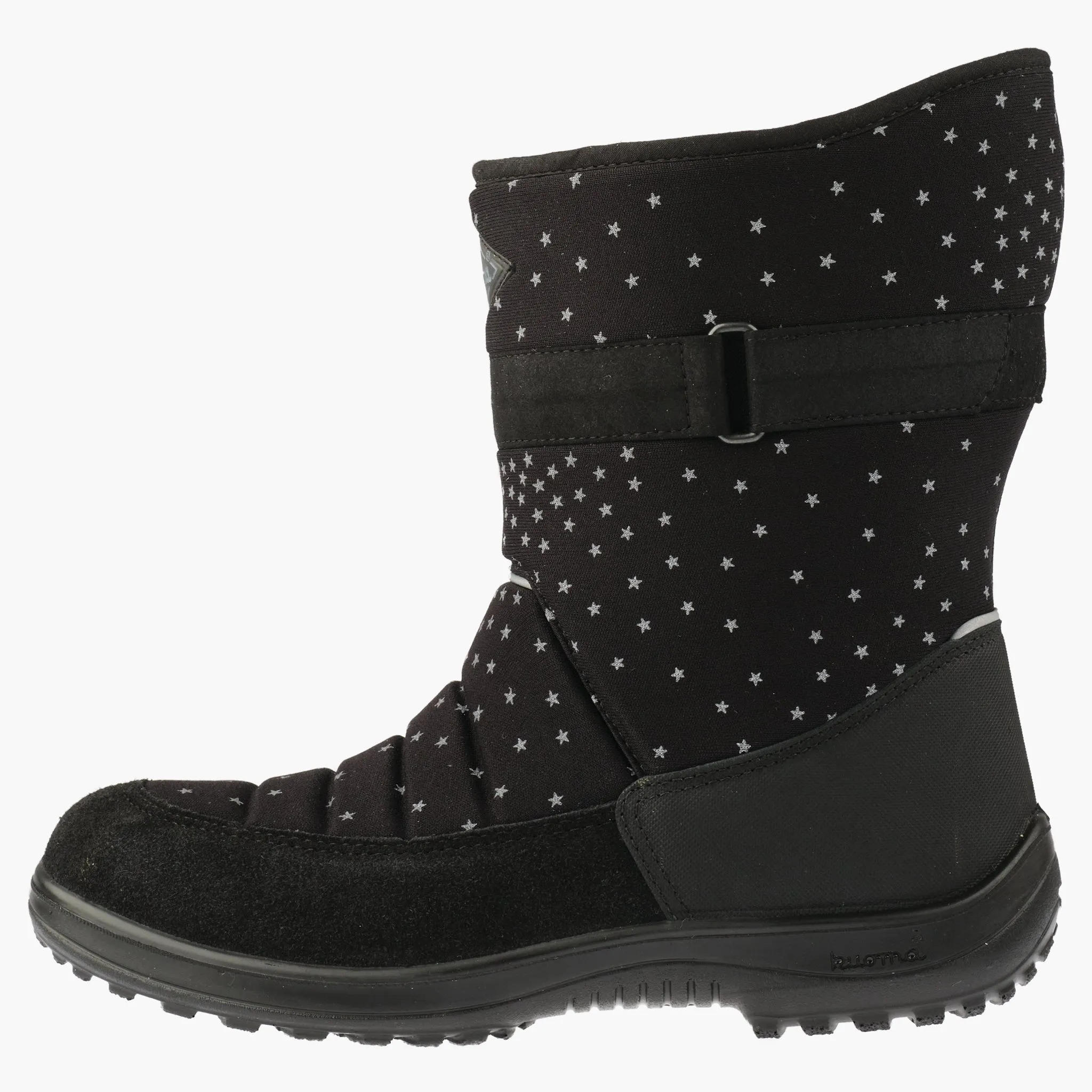 Winter boots Lumikki, Black Galaxy reflective