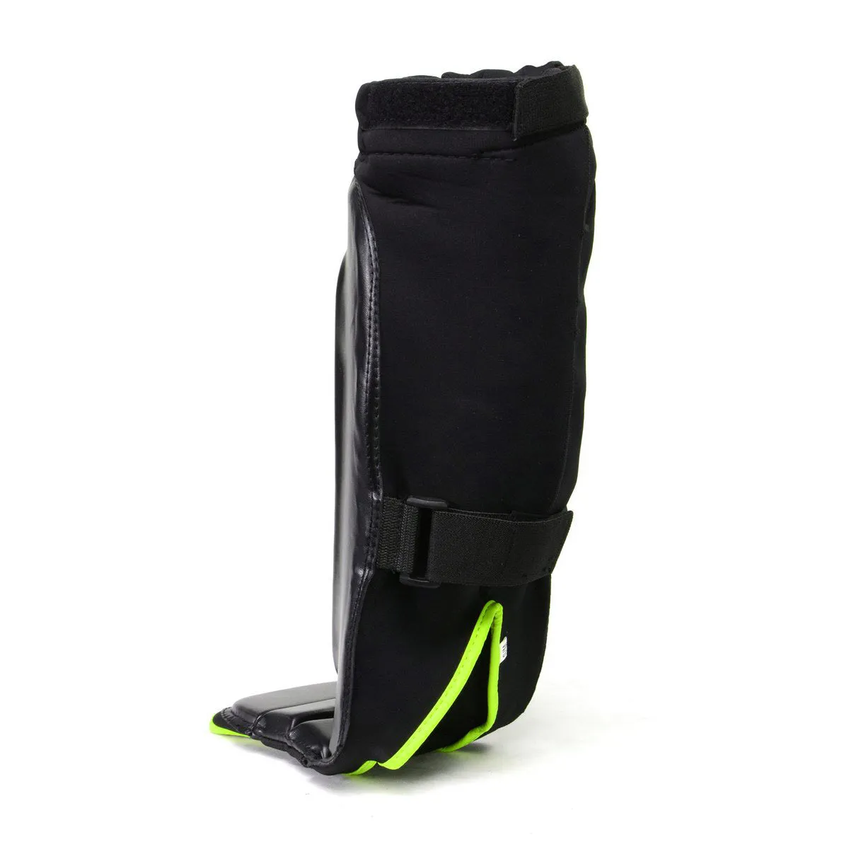 X-Fitness XF1000 Black and Green Hybrid Kickboxing MMA Shin Guards